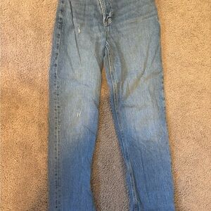 Abercrombie & Fitch High Rise Jeans - Medium Blue